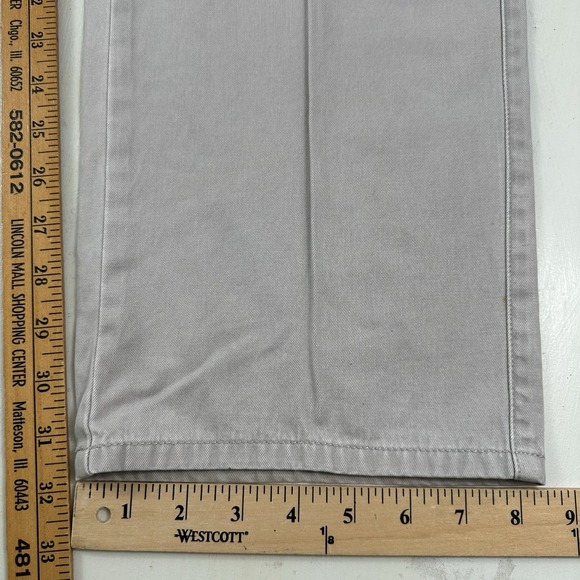 VTG Peter Millar Pants Men's 38x32 Beige Chino Khaki Golf 100% Pima Cotton Y2K - Picture 4 of 13